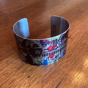 Bundle Special! Tattooed Steel cuff bracelet